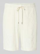 Sweatshorts met elastische band, model 'JAIDEN'