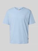 Regular fit T-shirt van puur katoen