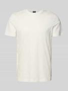 T-shirt met ronde hals, model 'Berno'