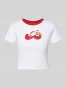 T-shirt met motiefprint