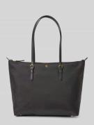 Tote bag met labelapplicatie, model 'KEATON'
