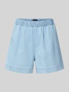 Loose fit korte jeans van katoenmix, model 'TULA'