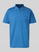 Regular fit poloshirt met borstzak