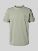 T-shirt met labeldetail