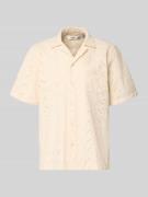 Relaxed fit vrijetijdsoverhemd met broderie anglaise, model 'LEO PAISL...