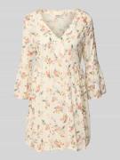 Flatteuze tuniekjurk van viscose, model 'VICKEY'