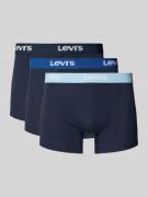 Boxershort met elastische logoband in een set van 3 stuks