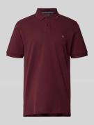 Regular fit poloshirt met logostitching