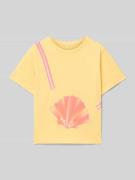 T-shirt met motiefprint, model 'JASSA'