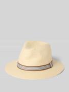 Strohoed met hoedband