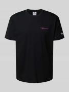 T-shirt met logobadge