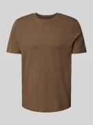 Regular fit T-shirt met ronde hals