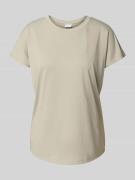 Regular fit T-shirt met ronde hals