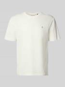 Regular fit T-shirt van puur katoen