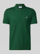Slim fit poloshirt van puur katoen