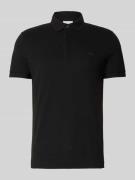 Regular fit poloshirt van katoenmix