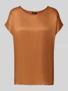 T-shirt van een mix van viscose en elastaan met ronde hals