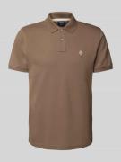 Poloshirt met labelstitching