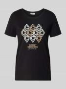 Regular fit T-shirt met print aan de voorkant