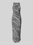 Midi-jurk van viscose, model 'Quenn'