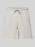Baggy fit sweatshorts met viscose, model 'EVONA'