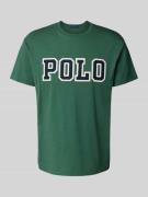 Classic fit T-shirt met labelstitching