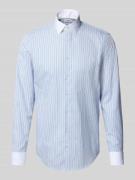 Regular fit vrijetijdsoverhemd van katoen met sportmanchetten