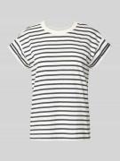 T-shirt met streepmotief