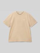 T-shirt met labelstitching