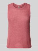 Regular fit spencer met rolzoom, model 'SUNNY'