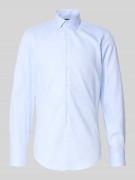 Slim fit zakelijk overhemd met knoopsluiting
