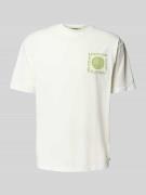 Relaxed fit T-shirt van puur katoen met logoprint