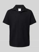 Regular fit poloshirt van katoenmix