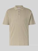 Poloshirt met korte knoopsluiting