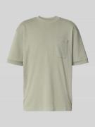 Oversized sweatshirt met borstzak