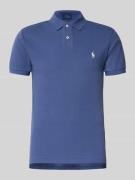 Poloshirt met labelstitching