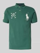 Poloshirt met labelstitching