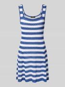 Mini-jurk met vierkante hals, model 'KARICE'