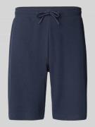 Short met structuurmotief en elastische band