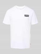 T-shirt met labelprint