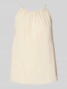 Top met veters aan de achterkant, model 'Foyage'