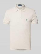 Poloshirt met labelstitching