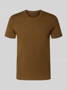 Custom slim fit T-shirt met labelstitching