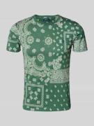 Custom slim fit T-shirt met ronde hals