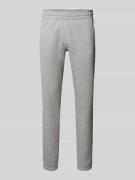 Sweatpants met elastische band en steekzakken