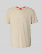 T-shirt met ronde hals, model 'Laze'