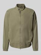 Regular fit blouson van puur katoen