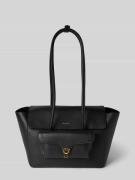 Handtas met labeldetail