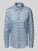 Overhemdblouse met knoopsluiting