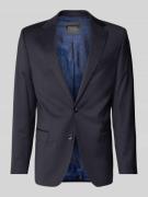 Modern fit colbert met 2 knopen van scheerwolmix